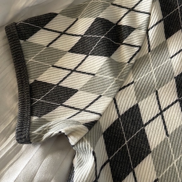 collared-patterned minidress - Picture 4 of 4